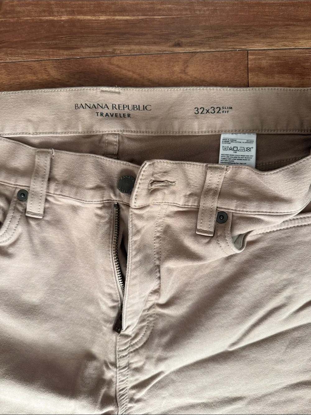 Banana Republic Slim Chinos in Beige